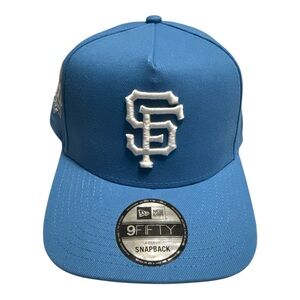 New Era Blue Cap with White Emblem